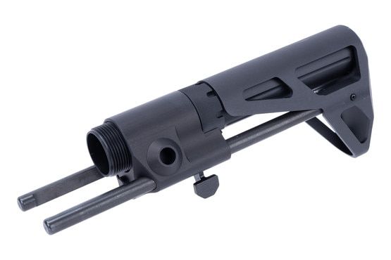 The Maxim Defense Combat Carbine Stock utilizes standard AR-15 BCG and buffer.